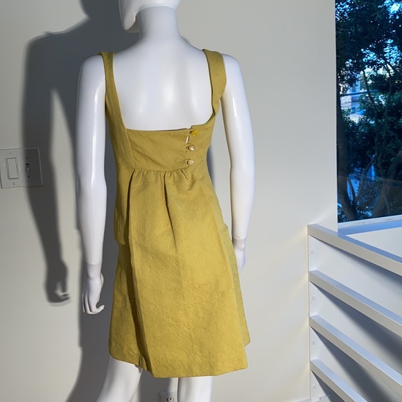 Anthropologie What Comes Around Goes Around Dress. Super Cute Pistachio LOVE - Picture 1 of 10